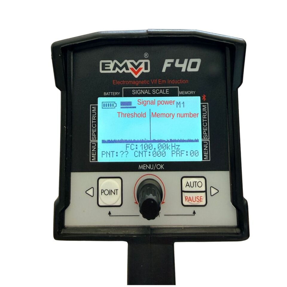 Emvi F40 Vlf-Em Yeraltı Görüntüleme Teknolojisi